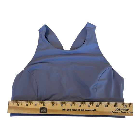Lululemon Fast & Free Sports Bra sz 8 | Hydrangea Blue - Picture 7 of 8